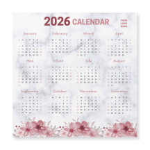 Blommig lila blommadesign med eget logotyp 2026