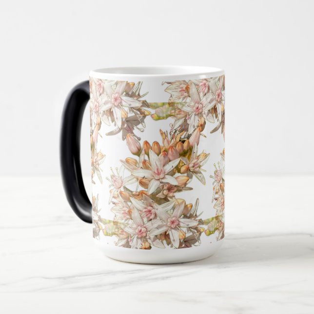 Blommig  magisk mugg (Framsida vänster)