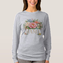 Blommig Mama T-shirt