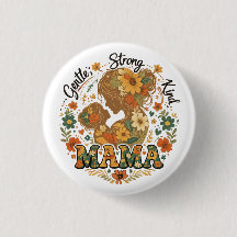 Blommig Mamma Retro Estetik - Vintage M