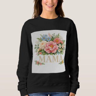 Blommig Mamma T-shirt 