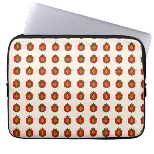 Blommig Mandala-mönster Laptop Fodral