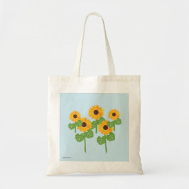 Blommig modern akvarell kvinnlig elegant totebag tygkasse