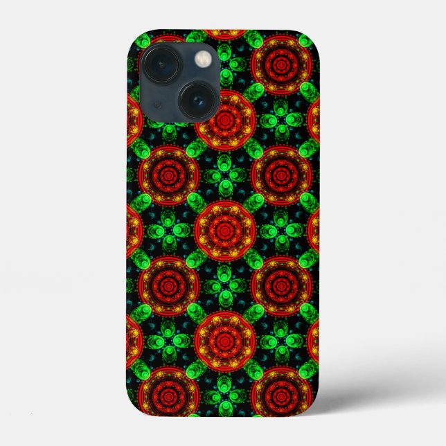 Blommig Modern Boho Elegant Abstrakt Mönster #504 (Baksida)