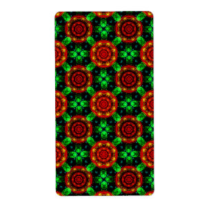 Blommig Modern Boho Elegant Abstrakt Mönster #504 Fraktsedel
