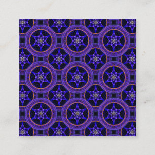 Blommig Modern Boho Elegant Abstrakt Mönster #505 Tilläggskort