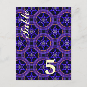 Blommig Modern Boho Elegant Abstrakt Mönster #505 Vykort