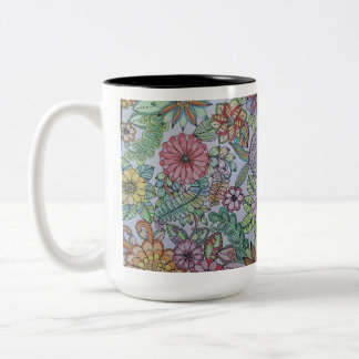 Blommig Mugg 2