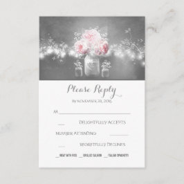 blommig murarvas rustika lampor vigsel svar