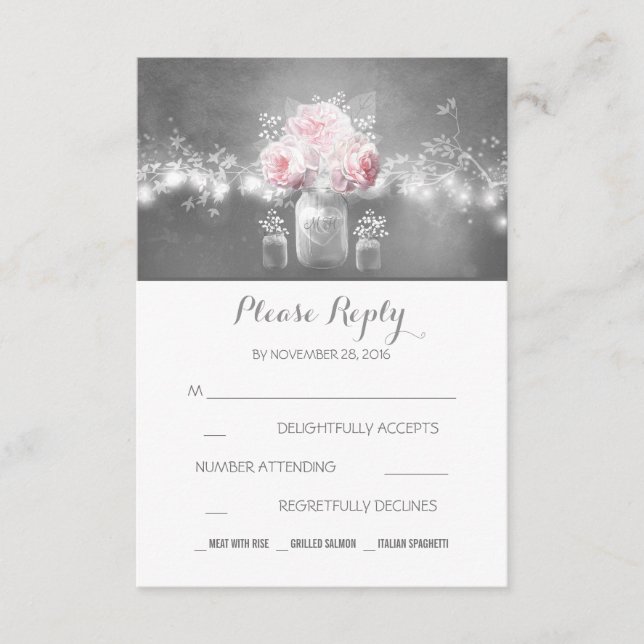 blommig murarvas rustika lampor vigsel svar (Framsida)