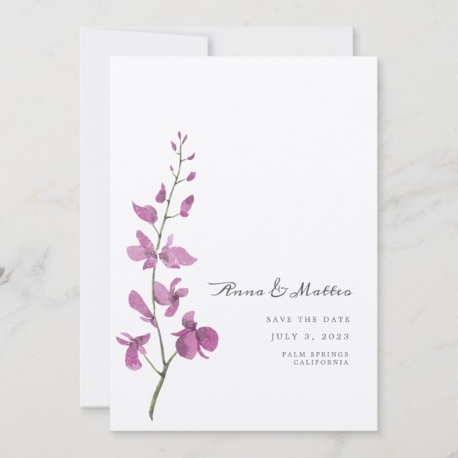 Blommig ogräsrensning spara datum datumet (Framsida)