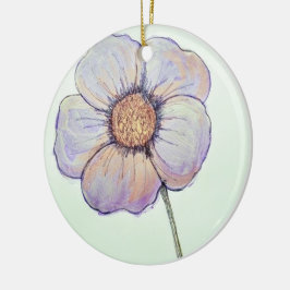 Blommig ornament
