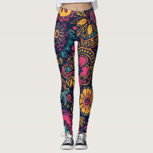 Blommig Paisley-mönster