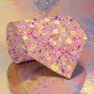 Blommig Paisley-mönster Skräddarsydd slips