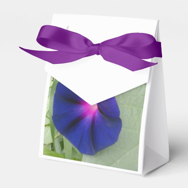 Blommig presentbox presentaskar (Framsidan Sidan)
