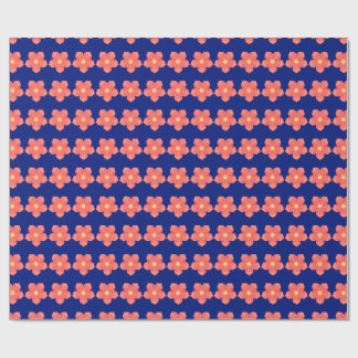 Blommig presentpapper