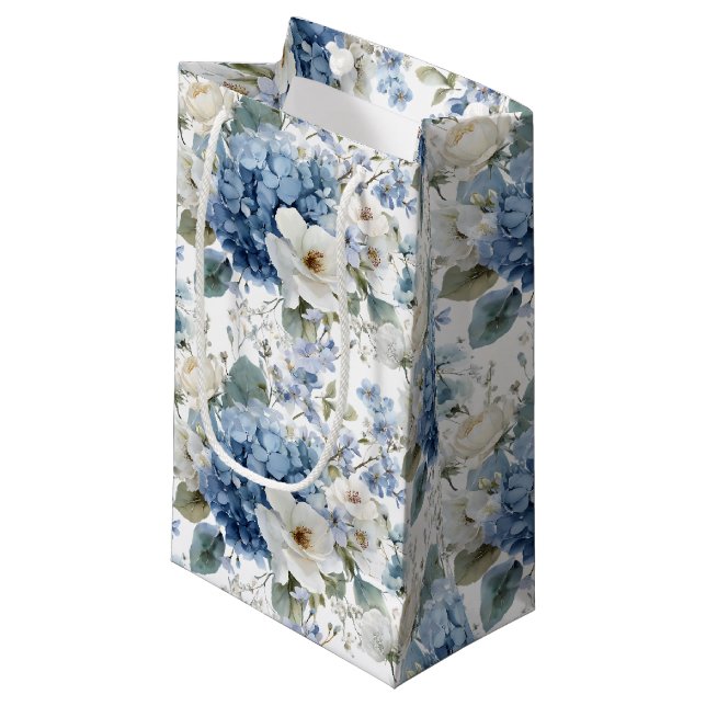 Blommig presentpåse (Framsidan Vinklad)