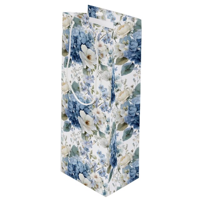 Blommig presentpåse (Framsidan Vinklad)