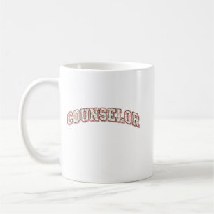 Blommig rådgivare mugg, Blommig skolrådgivare kul Kaffemugg