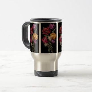 Blommig Resemugg – Elegant Vintageblomma