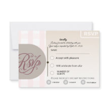 Blommig RSVP-kort | Anpassat bröllopssvarskort