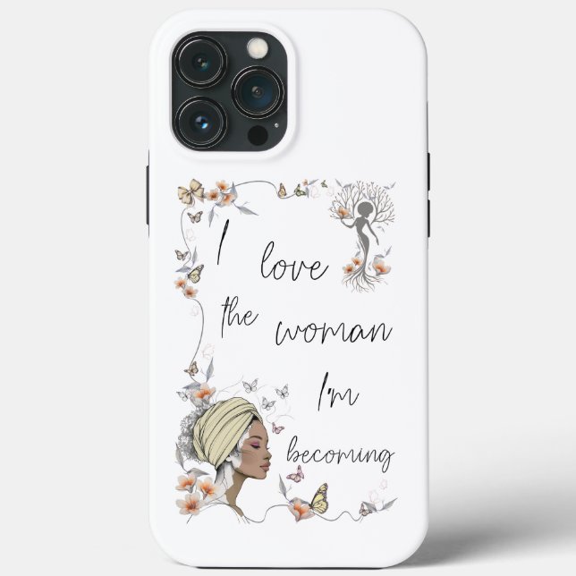 Blommig självkärlek present för kvinnor (Baksida)