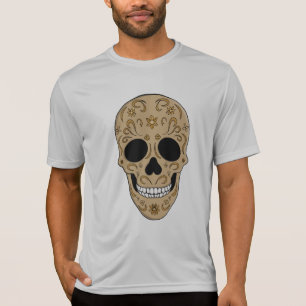 Blommig sockerkalle Dia de los Muertos T Shirt