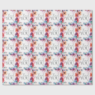 Blommig Tacksam Elegant Modern Enkel Modern Presentpapper