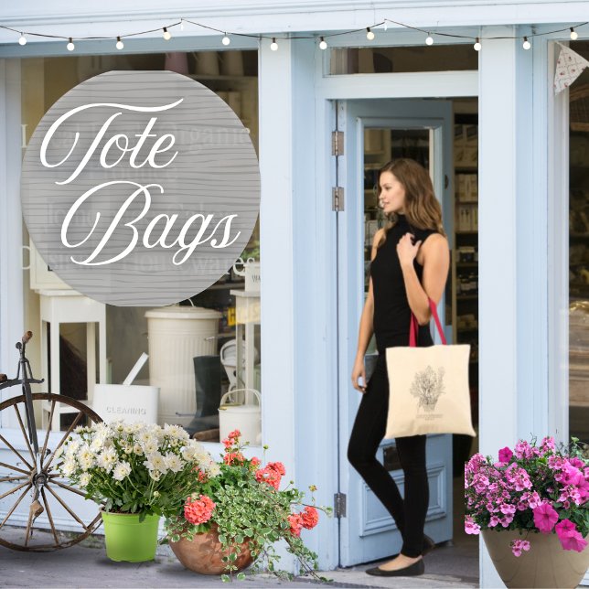 Blommig teckningsskrift tygkasse (Skapare uppladdad)