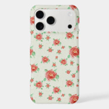 Blommig telefonfodral