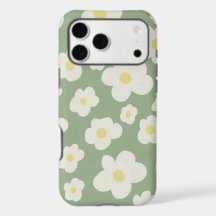 Blommig telefonfodral för iPhone 17