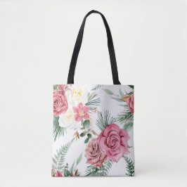 Blommig Totebagge Tygkasse