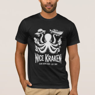 Blommig Utblommad Dödskalle Gotisk Natur Träsnitt T Shirt