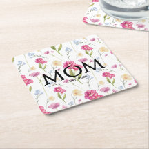 Blommig vildblomma Ny mammas present Mamman etable