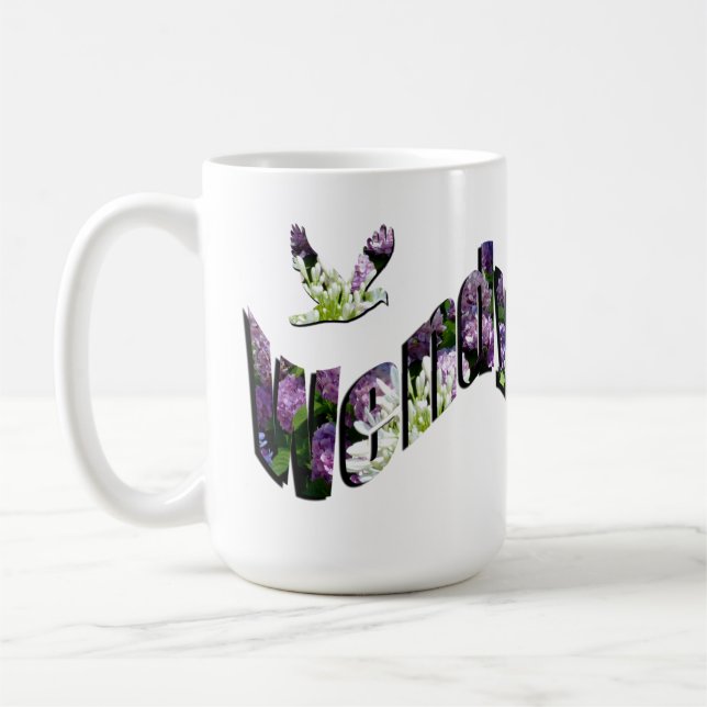 Blommig Wendy Namn, Kaffemugg (Vänster)