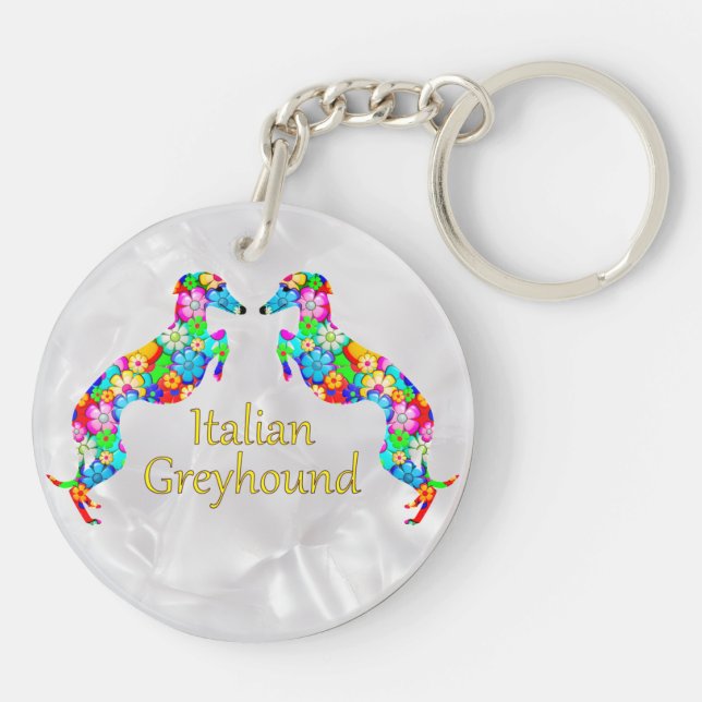 Blommiga italienska mynthonder (Baksidan)