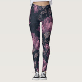 Blommiga Leggings