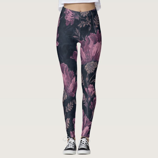 Blommiga Leggings (Framsida)
