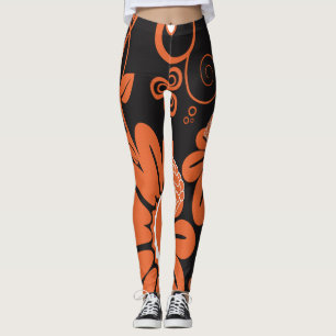 Blommiga Leggings