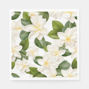 Blommiga pappersservetter