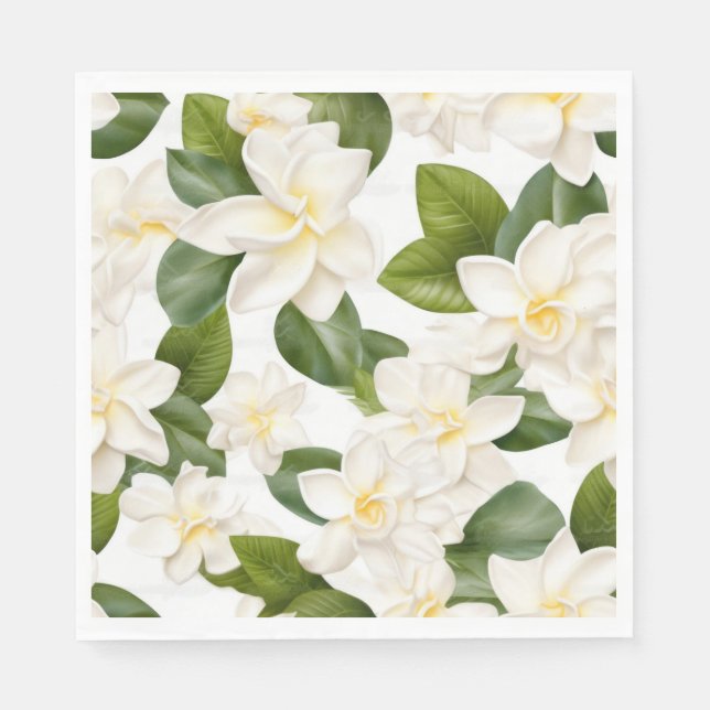 Blommiga pappersservetter (Framsidan)