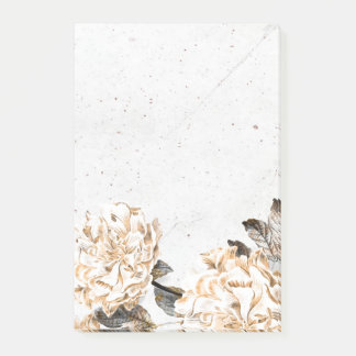 Blommiga Post-it-lappar Post-it Block