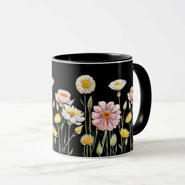 Blommiga Reflektioner Mugg (Framsida höger)
