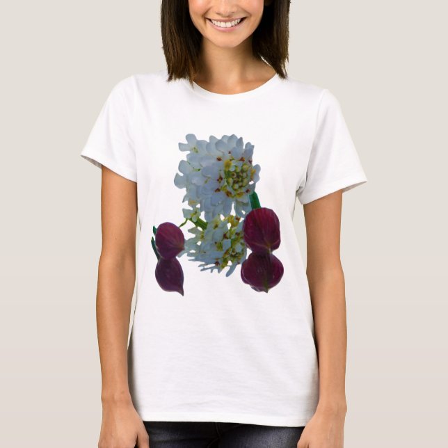 Blommiga reflektioner tee (Framsida)
