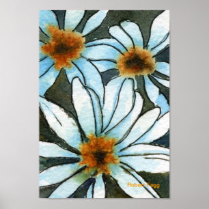 Blommigt #1 Art Skriv ut Poster