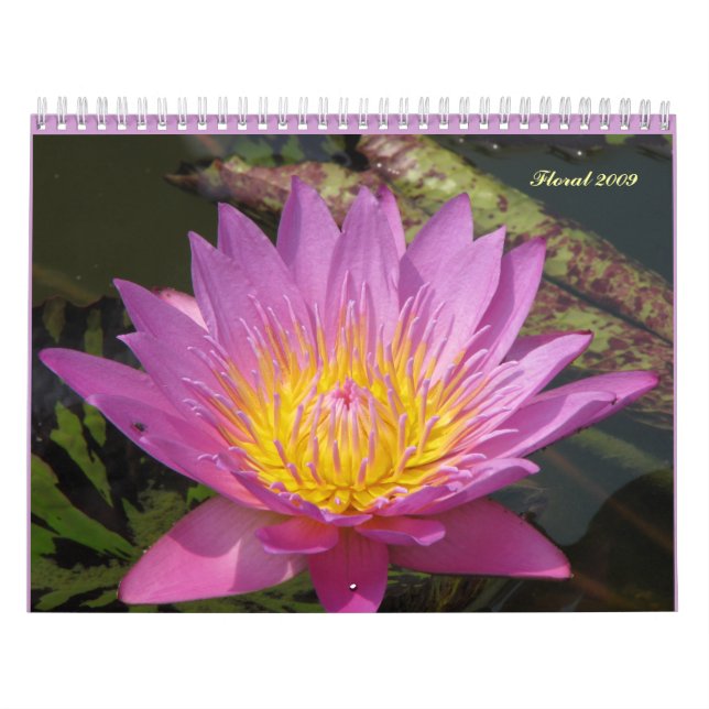 Blommigt 2009 kalender (Omslag)