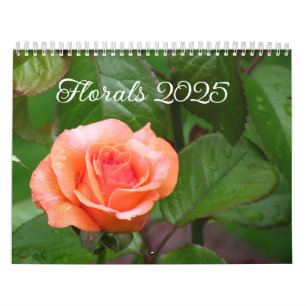 Blommigt 2025-kalender kalender