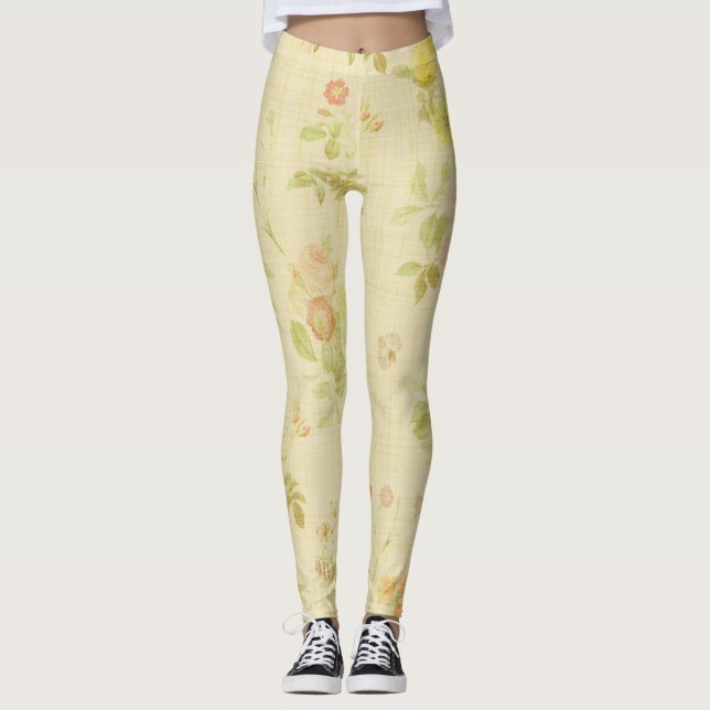 BLOMMIGT 2 LEGGINGS (Framsida)