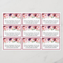 Blommigt 75:e Födelsedagsfest: Inga presenthölje