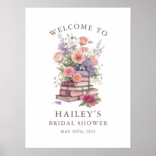Blommigt A New Chapter Möhippa Välkommen Poster